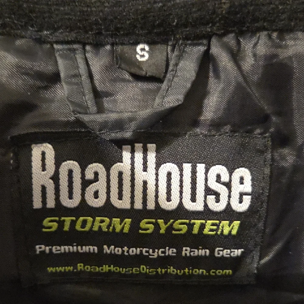 Men's Black Motorcycle rain gear - Picture 3 of 4